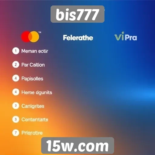 Comparativo de métodos de pagamento no bis777